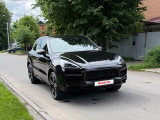 2020 Porsche Cayenne Turbo III, чёрный, 9100000 рублей, вид 2