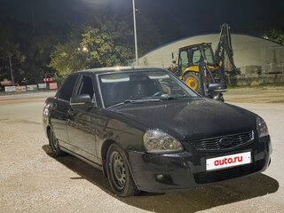 2015 Lada (ВАЗ) Priora I Рестайлинг, чёрный, 720000 рублей, вид 4