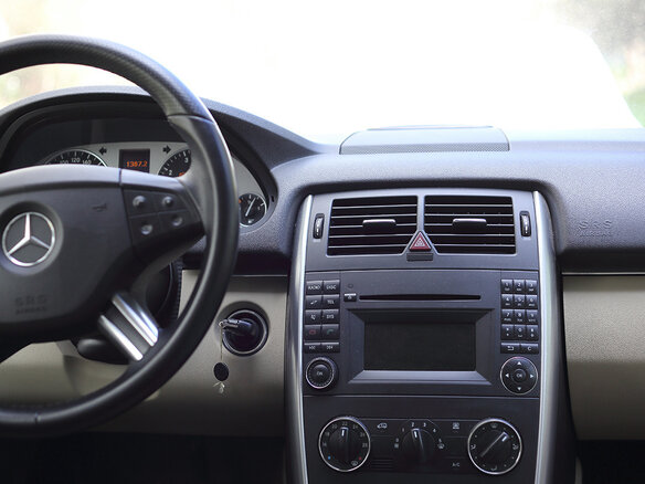 2008 Mercedes-Benz B-Класс 200 I (W245) Рестайлинг, синий - вид 3