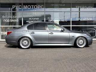 2007 BMW 5 серии 530i V (E60/E61) Рестайлинг, серый, 1390000 рублей, вид 5