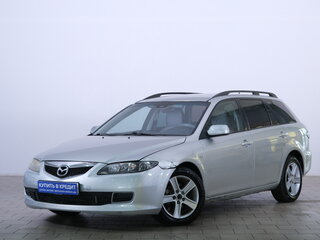 2007 Mazda 6 I (GG) Рестайлинг, серебристый, 429000 рублей, вид 3