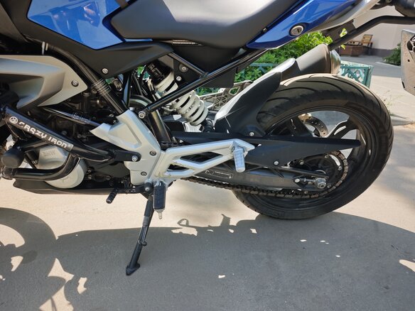 2017 BMW G 310 R, синий, 400000 рублей - вид 3