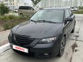 2008 Mazda 3 I (BK) Рестайлинг, чёрный - вид 2
