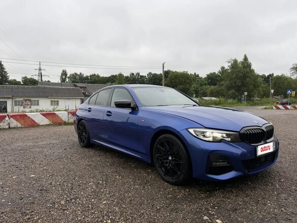 2020 BMW 3 серии 320i VII (G2x), синий, 3600000 рублей - вид 3