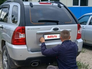 2009 Kia Sportage II Рестайлинг, серебристый, 840000 рублей, вид 2