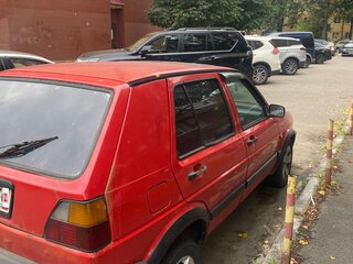 1989 Volkswagen Golf II, красный, 120000 рублей, вид 4