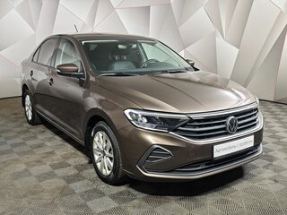 2021 Volkswagen Polo VI, коричневый, 1595000 рублей, вид 3