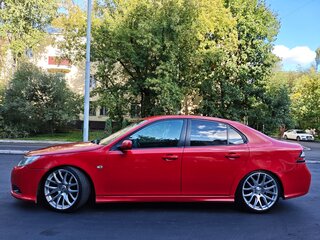 2007 Saab 9-3 II Рестайлинг, красный, 800000 рублей, вид 3
