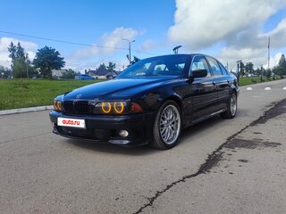 2001 BMW 5 серии 525i IV (E39) Рестайлинг, чёрный, 975080 рублей, вид 1