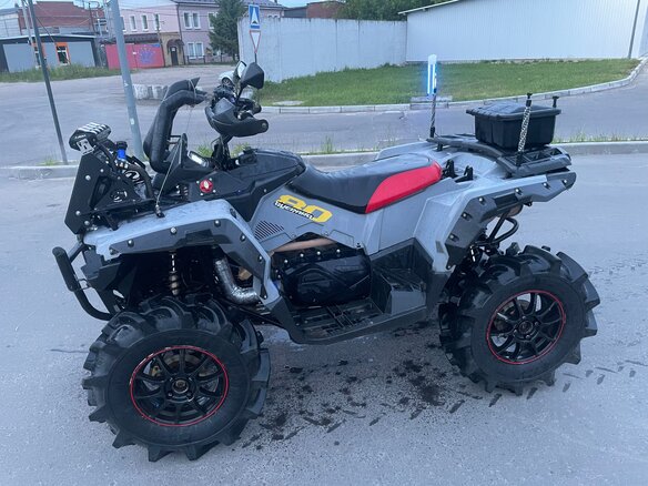 2023 Stels ATV-800 Guepard Trophy, серый, 840000 рублей - вид 5