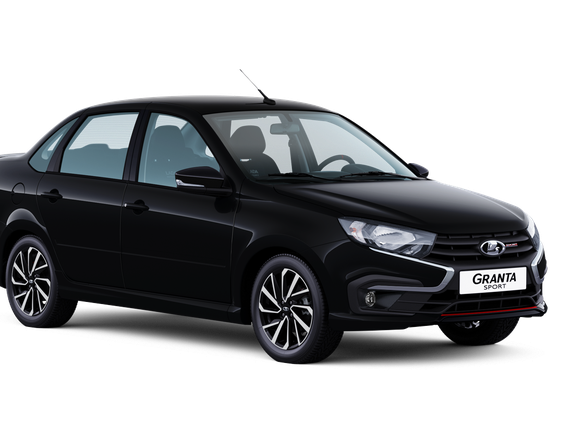 2026 Lada (ВАЗ) Granta Sport I Рестайлинг, чёрный, 1637000 рублей