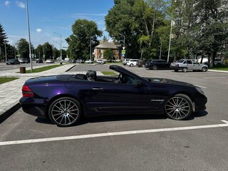 2008 Mercedes-Benz SL-Класс 350 V (R230) Рестайлинг 2, пурпурный, 2950000 рублей, вид 2