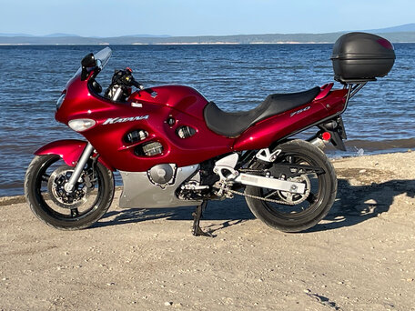 2006 Suzuki GSX 750F Katana, красный, 350000 рублей, вид 1