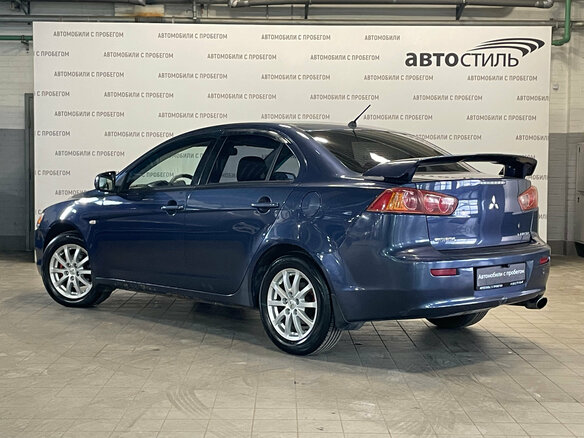 2008 Mitsubishi Lancer X, синий, 539000 рублей - вид 2