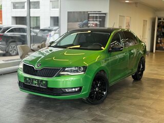 2017 Skoda Rapid I Рестайлинг, зелёный, 1330000 рублей, вид 1