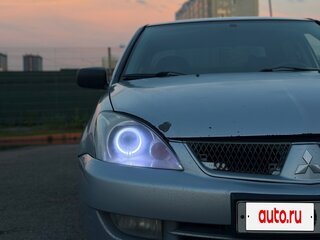 2007 Mitsubishi Lancer IX Рестайлинг, серебристый, 250000 рублей, вид 2