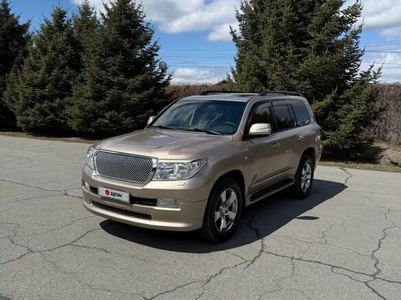 2008 Toyota Land Cruiser 200 Series, золотистый, 2849000 рублей - вид 1