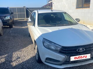 2016 Lada (ВАЗ) Vesta I, белый, 615000 рублей, вид 2