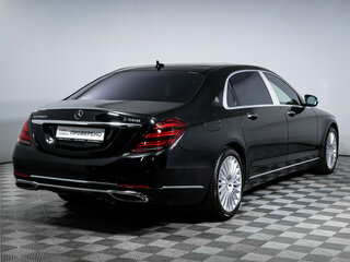 2018 Mercedes-Benz Maybach S-Класс 560 I (X222) Рестайлинг, чёрный, 5990000 рублей, вид 5