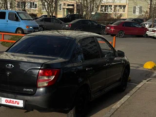 2012 Lada (ВАЗ) Granta I, синий, 170000 рублей, вид 4