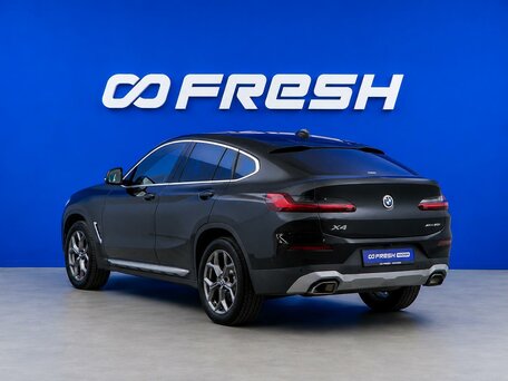 2023 BMW X4 20i II (G02) Рестайлинг, чёрный, 6188888 рублей, вид 2