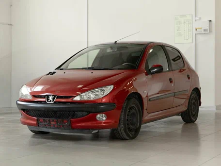2008 Peugeot 206, красный, 250000 рублей, вид 3