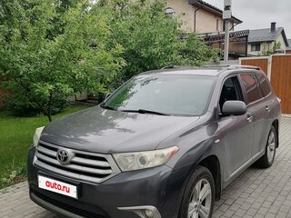 2011 Toyota Highlander II (XU40) Рестайлинг, серый, 1620000 рублей, вид 1