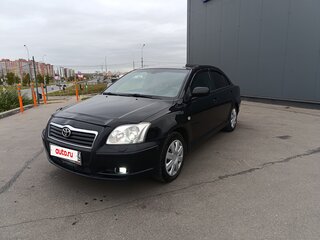2004 Toyota Avensis II, чёрный, 599000 рублей, вид 1