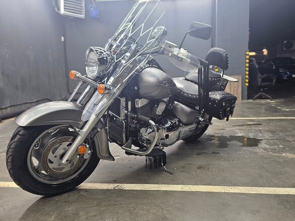 2007 Suzuki Boulevard C90, серый, 650000 рублей - вид 3