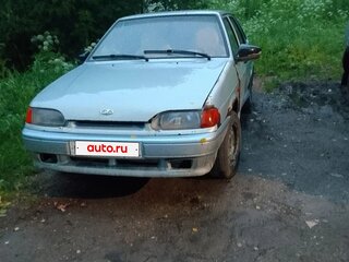 2004 Lada (ВАЗ) 2115, серебристый, 125000 рублей, вид 2