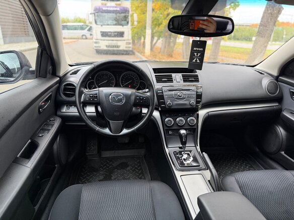 2009 Mazda 6 II (GH), чёрный - вид 14