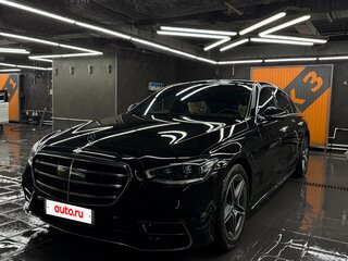 2022 Mercedes-Benz S-Класс 400 d 4MATIC VII (W223), чёрный, 9900000 рублей, вид 1
