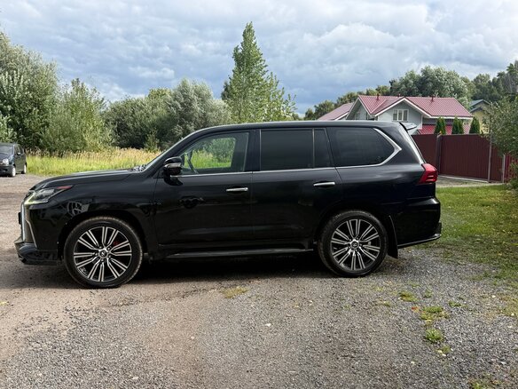 2017 Lexus LX 450d III Рестайлинг 2, чёрный, 7150000 рублей - вид 7