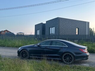 2015 Mercedes-Benz CLS 350 BlueTEC II (C218) Рестайлинг, синий, 3750000 рублей, вид 5