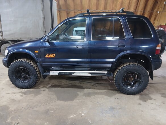 1998 Kia Sportage I, синий, 420000 рублей - вид 9