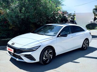 2024 Hyundai Elantra N Line VII (CN7) Рестайлинг, белый, 1999000 рублей, вид 4