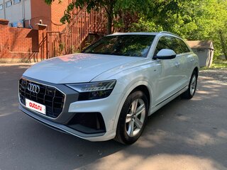2020 Audi Q8 45 TDI I (4M), белый, 6500000 рублей, вид 2