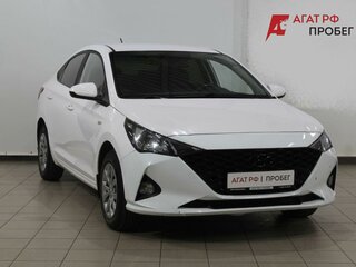 2021 Hyundai Solaris II Рестайлинг, белый, 1700000 рублей, вид 3