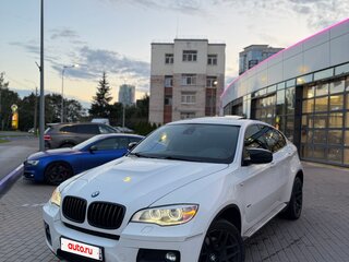 2012 BMW X6 40d I (E71) Рестайлинг, белый, 1800000 рублей, вид 3
