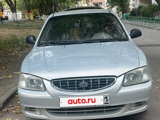 2010 Hyundai Accent ТагАЗ II, серебристый, 470000 рублей, вид 2