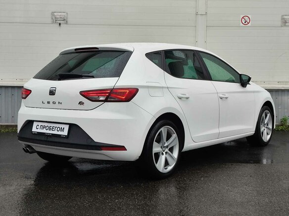 2013 SEAT Leon III, белый - вид 4