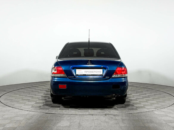 2006 Mitsubishi Lancer IX Рестайлинг, синий, 345000 рублей - вид 5