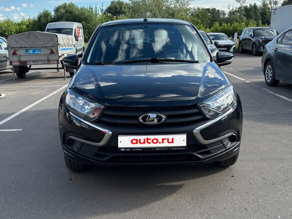 2025 Lada (ВАЗ) Granta I Рестайлинг, чёрный, 760000 рублей - вид 6