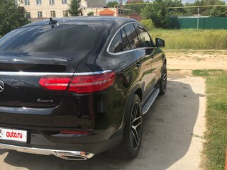 2017 Mercedes-Benz GLE Coupe 400 I (C292), чёрный, 4100000 рублей, вид 5