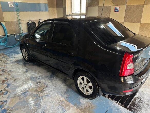 2010 Renault Logan I Рестайлинг, чёрный, 560000 рублей - вид 5