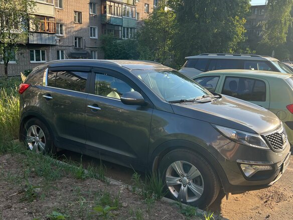 2011 Kia Sportage III, серый - вид 2