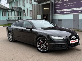 2015 Audi A7 I (4G) Рестайлинг, чёрный, 2850000 рублей, вид 2