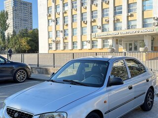 2005 Hyundai Accent ТагАЗ II, серебристый, 399000 рублей, вид 2