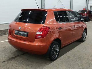 2009 Skoda Fabia II, оранжевый, 320000 рублей, вид 5