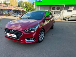 2019 Hyundai Solaris II, красный, 1110000 рублей, вид 1